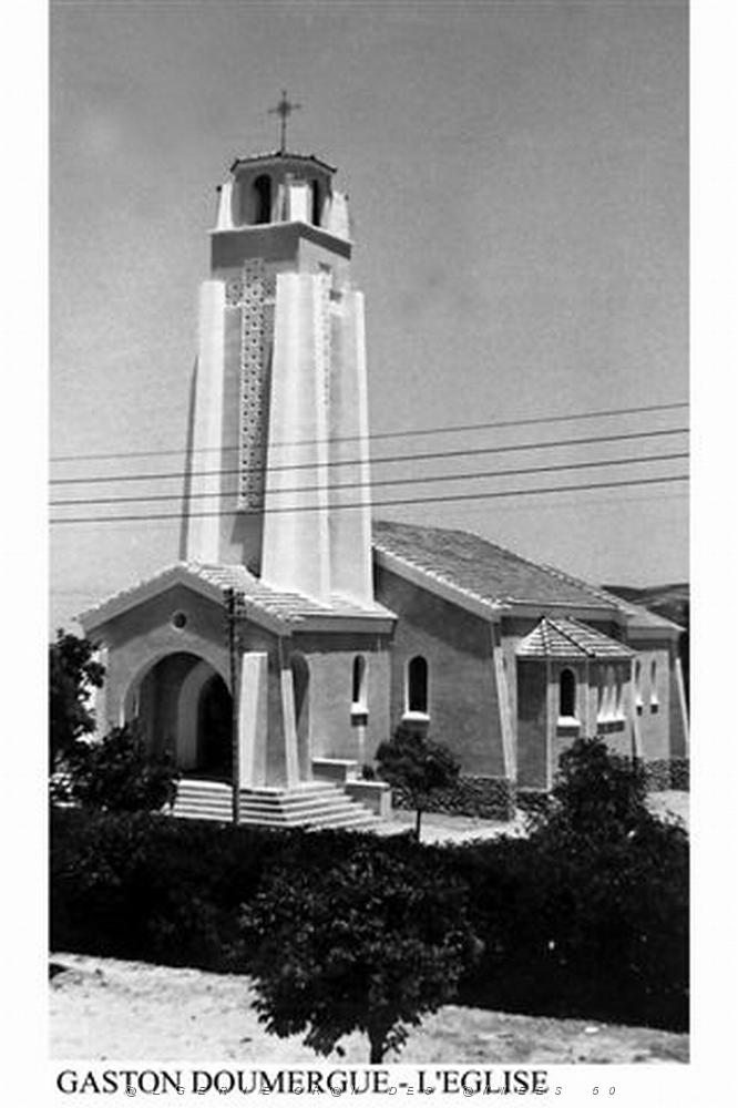 GASTON DOUMERGUE - L'EGLISE.jpg